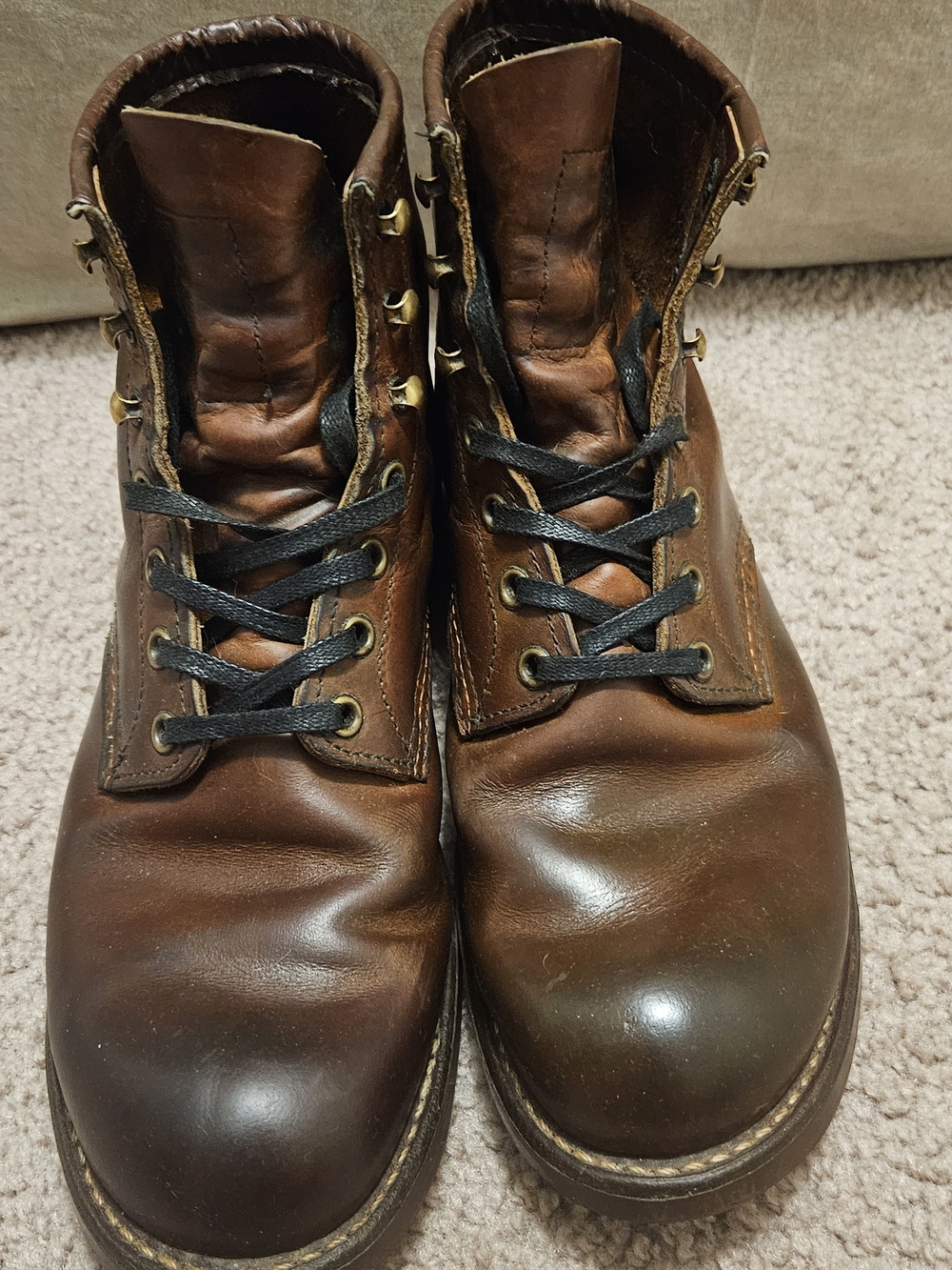Red Wing Blacksmith 3343 Copper Rough & Tough Size 8.5
